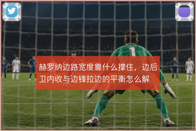 赫罗纳边路宽度靠什么撑住,边后卫内收与边锋拉边的平衡怎么解